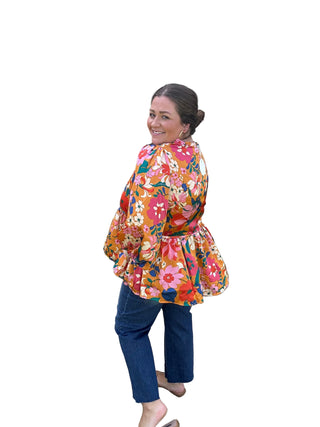 Flowers Baby Top FINAL SALE