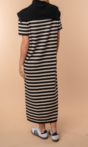 Maxi Sweater Dress-White Birch. FINAL SALE