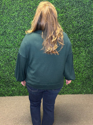 Entro Mock Neck Knit Top