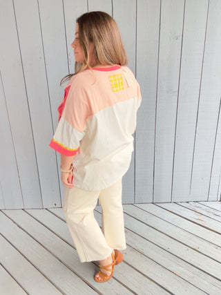 Flower Patch Floral Top-Easel