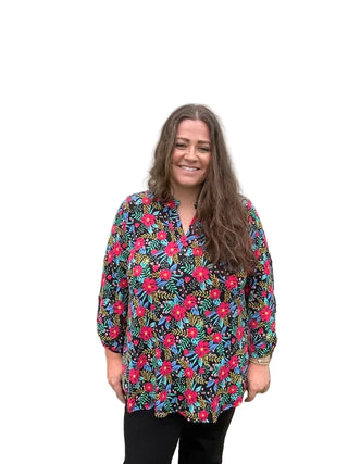 Dear Scarlett Poppy Jungle top