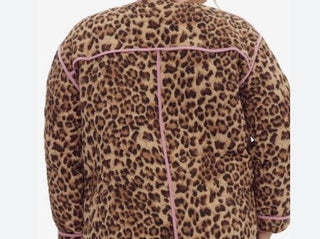 Leopard Quilted Plus Exclusive Jacket