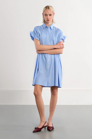 Molly Bracken Smocked Shirt Dress