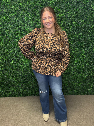 The Wild Grace Leopard top