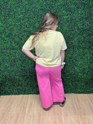 OP- Wide Leg Pants by Dear Scarlett