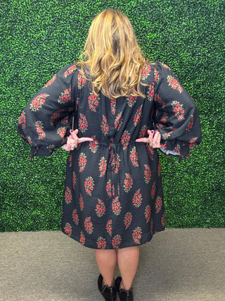 The Garden Whimsy Mini Dress by Entro