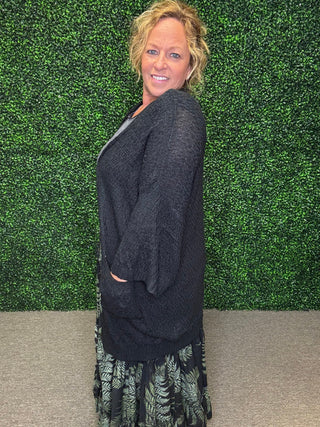Serenity Plus Size Dolman Sleeve Cardigan