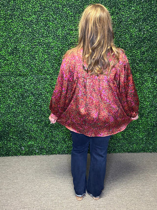 The Adrienne Luxe Ruffle Blouse