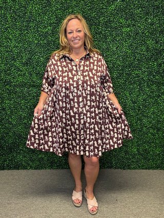 All About the Doggies Dress-Entro
