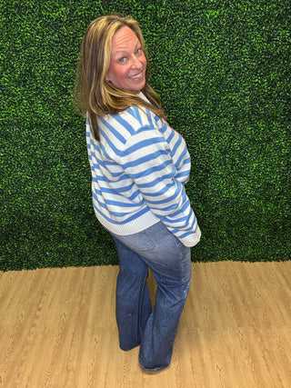 Polagram Crab Striped Sweater