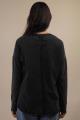 Mineral Washed Casual Knit Top