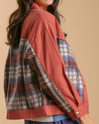 Denim and Flannel Shacket