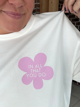 Grace+Emma Lead With Grace Graphic Tee