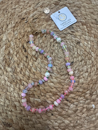 Carolina Strung Beaded Necklace