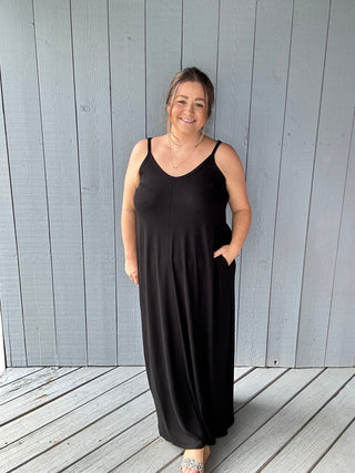 Solid Maxi Dress