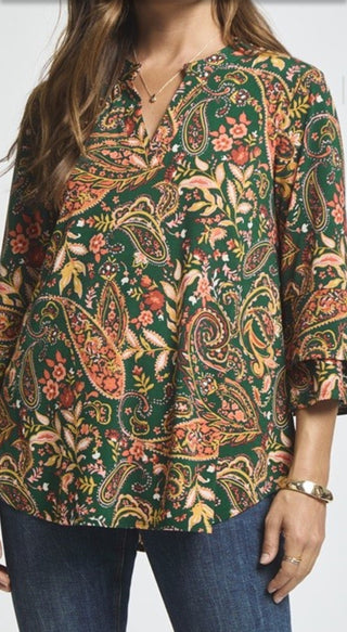 Dear Scarlett Lizzy Bell Sleeve Top