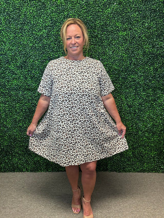 FINAL SALE Fabulously Wild Swing Dress