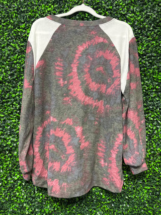 Emerald Tie Dyed Top Final Sale