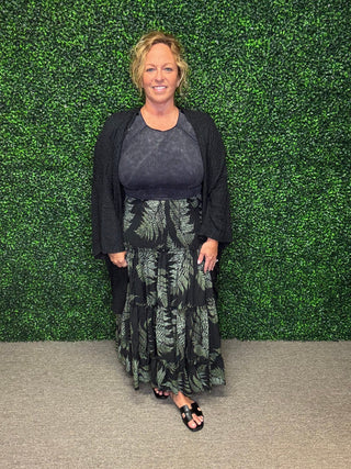 Serenity Plus Size Dolman Sleeve Cardigan