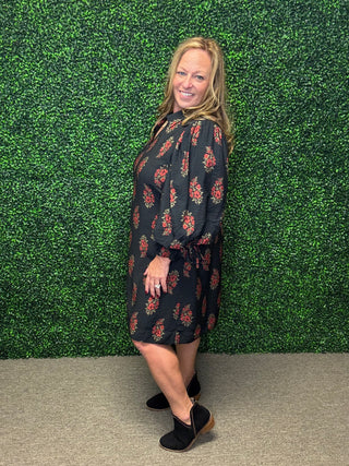 The Garden Whimsy Mini Dress by Entro