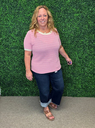 Easy Breeze Striped Sweater
