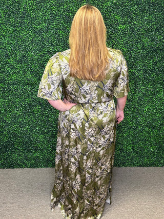 She & Sky Silhouette Maxi Dress