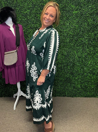 Hunter Beauty Midi Dress FINAL SALE