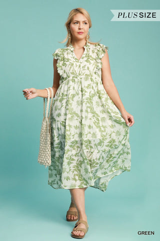 Umgee Flowy Floral Maxi
