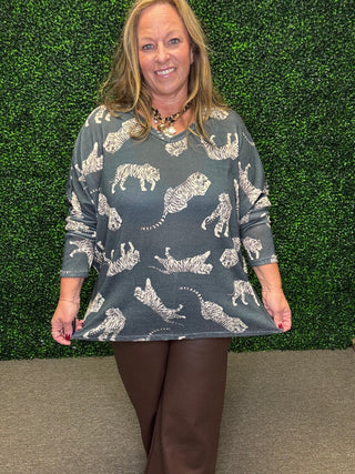 Wild About it Tiger Top