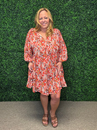 Entro Swing Dress with Pockets