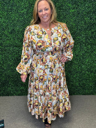 Jodifl Bloom & Flow Tiered Dress