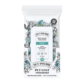 Pet~Pourri - Pet Coat Wipes - 50ct - Pawsitively Fresh Scent