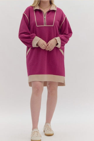 Magenta Dress-FINAL SALE
