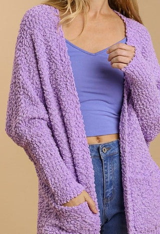 Stubby Cardigan Sweater-Umgee