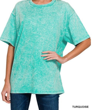 Spring Acid Washed Tee