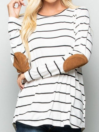 Sew In Love Long Sleeve Knit Striped Top FINAL SALE