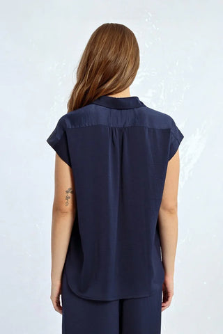 Molly B Sleeveless Blouse Top