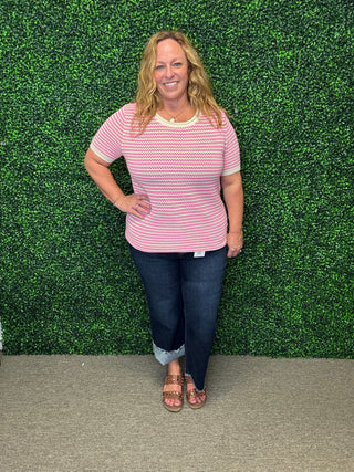 Easy Breeze Striped Sweater
