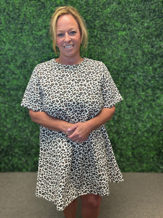 FINAL SALE Fabulously Wild Swing Dress