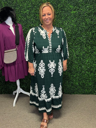 Hunter Beauty Midi Dress FINAL SALE