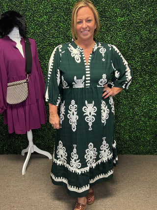 Hunter Beauty Midi Dress FINAL SALE