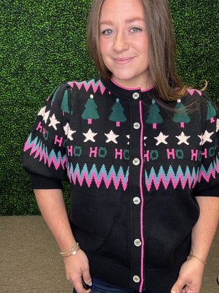 Ho Ho Ho Cardigan