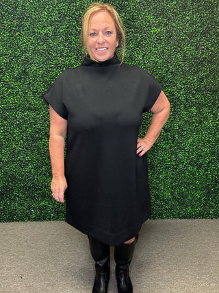 Black Staple Mini Dress by Entro