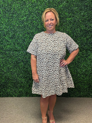 FINAL SALE Fabulously Wild Swing Dress