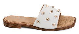 Corky's Come Aboard White Sandals