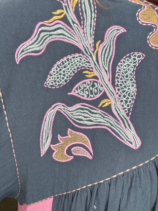 Easel Embroidered Girly Dress