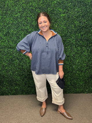The Coastal Striped Top