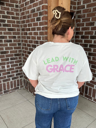 Grace+Emma Lead With Grace Graphic Tee