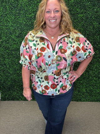 The Painted Petals Blouse