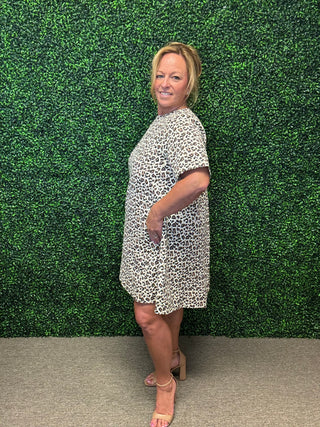 FINAL SALE Fabulously Wild Swing Dress